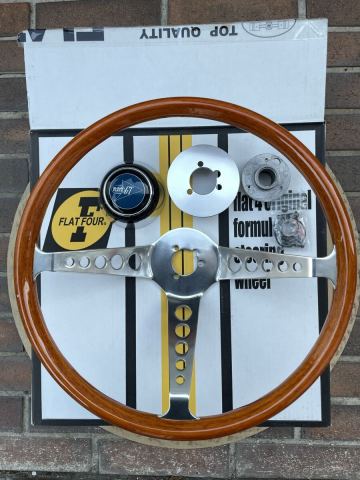 FLAT4　formula　ウッドステアリング スペシャルパッケージset　空冷 VW 旧車