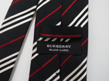 BURBERRY BLACK LABEL バーバリーブラックレーベル　 ネクタイ　 ストライプ