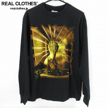☆Emerson Lake ＆ Palmer エマーソンレイクアンドパーマー World Tour 1996 プリント 長袖Tシャツ/ALL Sport製/L /UPK