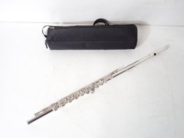 MURAMATSU ムラマツ フルート DS-CC 総銀製 C足部管 SILVER刻印 ハードケース付き ★ 74A7A-1