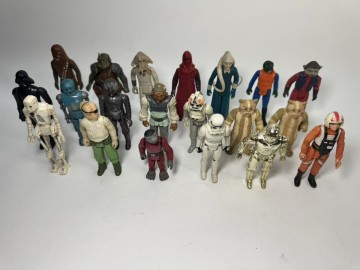AS326 STAR WARS スターウォーズ kenner オールドケナーフィギュア 当時物　1978 1982 1983 HongKong 現状品　まとめ売り