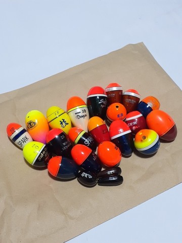 フカセ浮き　円錐浮き　ドングリ浮き　20個セット　磯釣り　堤防釣り