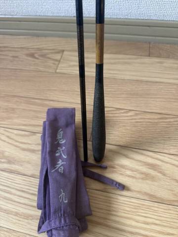 DAIWA ダイワ 鬼武者 9尺 へら竿 ヘラブナ釣り 中古品 口割れなし 