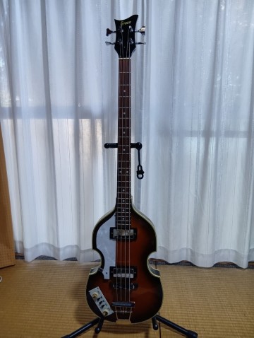 グレコ バイオリンベースタイプ　レフティ　左用