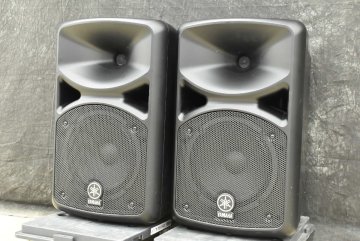 【C】YAMAHA STAGEPAS 400i/Model 400S スピーカーシステム ポータブルPAシステム ヤマハ 3168200