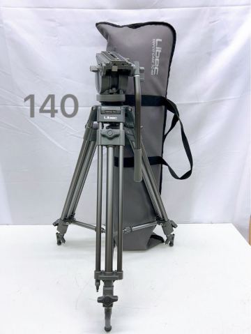 1AA009 Libec リーベック 三脚システム H55DV Tripod T68 業務用三脚 ビデオ カメラ 現状品