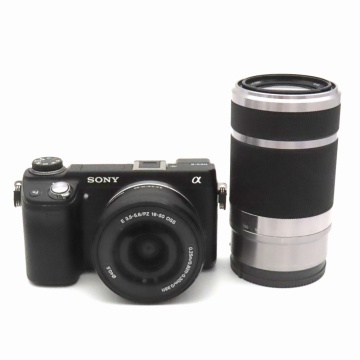 1円〜 SONY ソニー &alpha; NEX-6 ミラーレスカメラ レンズ2点 動作不良有 ジャンク品 4419719
