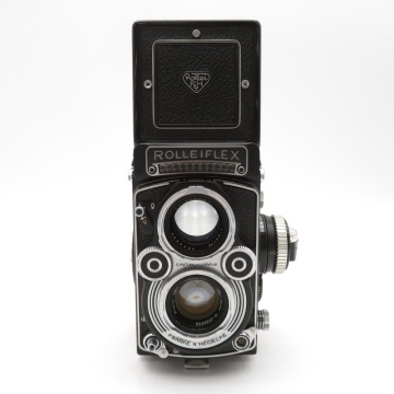1円〜 Rollei ローライ ROLLEIFLEX 二眼レフカメラ Planar 75mm F3.5/Heidosmat 75mm F2.8 動作確認済 3895710