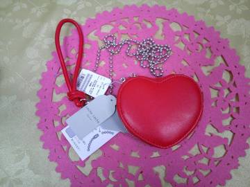 25　ｃａｃｈｅｃａｃｈｅ♪　２wayハート型チェーン付きポシェット　定価５３９０円