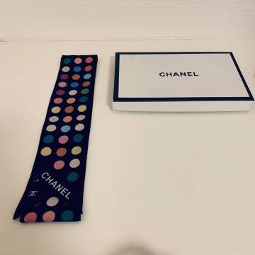 美品 シャネル スカーフ ツイリー CHANEL 