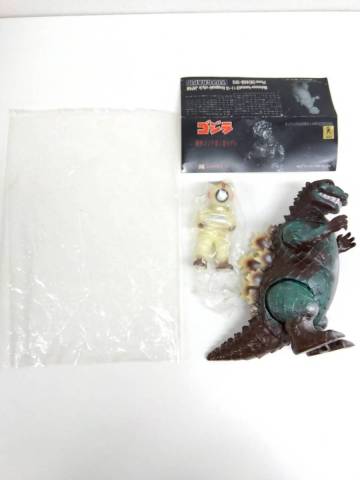 【1円スタート】トイグラフ　TOYGRAPh　ゴジラ　雛形ゴジラ第1案モデル　まんだらけ渋谷店開店10周年記念限定商品　ソフビフィギュア　20