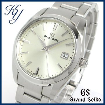 1円～ 3ヶ月保証付き 磨き済み 美品 本物 人気 Grand Seiko グランドセイコー SBGX263 9F62-0AB0 シルバー メンズ 時計