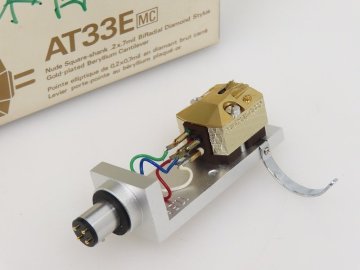 ■□audio-technica AT33E/T-17 MC型カートリッジ シェル/ケース付□■031269029m□■