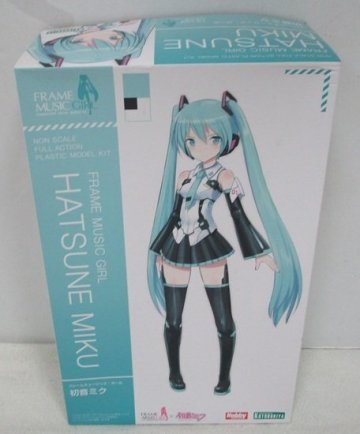 ■【未組立/外箱ダメージ】　フレームミュージック・ガール 初音ミク 　FG059　プラモデル　　[コトブキヤ]