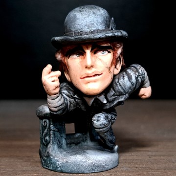 スピードワゴン　リペイント/ジョジョの奇妙な冒険/キャラヒーローズ/フィギュア/リメイク/カスタムペイント