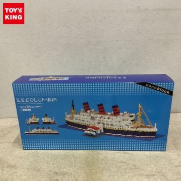 1円〜 未開封 ナノブロック 東京ディズニーリゾート S.S.コロンビア