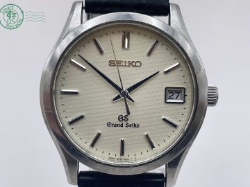 CA0803476　△1円～! SEIKO セイコー GS グランドセイコー 9F82-0A10 クォーツ アナログ ラウンド シルバー系 メンズ 腕時計 中古