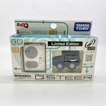 (33040)タカラトミー チョロQ QSTEER 赤外線コントロールチョロQ ハマー QSS-02B 説明書/箱付 動作未確認 ジャンク