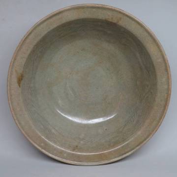 「都内コレクター所蔵品」ベトナム（越南）安南焼　青磁鉢　宋胡禄　安南　東南アジア古陶器　lot:21230