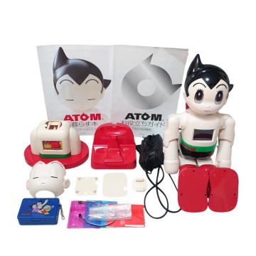 講談社 週刊 鉄腕アトムを作ろう! コミュニケーションロボット ATOM AIロボット NTTドコモ 富士ソフト VAIO 完成品 パーツ セット t-26x89