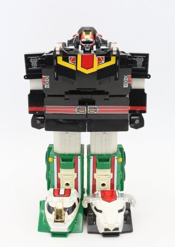 【ト長】 BANDAI バンダイ 超獣戦隊ライブマン DXライブボクサー 超獣合身 全長約24cm 戦隊ロボ 当時物 現状品 IC563IOC73