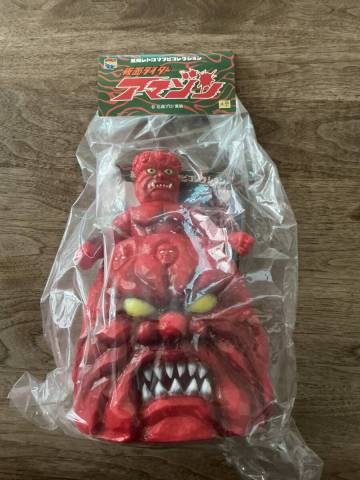 東映レトロソフビコレクション　メディコムトイ　十面鬼（仮面ライダーアマゾンより）未開封品