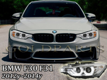 1set限定【正規品Eマーク取得】日本光軸 純正HID BMW F30 F31 3シリーズ 前期 後期スタイルLED ヘッドライト 黄ばみ・修理に 車検・修理に