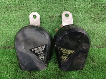 339326★MITSUBA ミツバ【PROUD HORN】プラウドホーン★黒色★動作OK