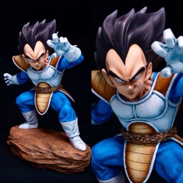 ドラゴンボール フィギュア リペイント ベジータ 台座制作 ガレージキット GK ベジータ初期 DRAGON BALL
