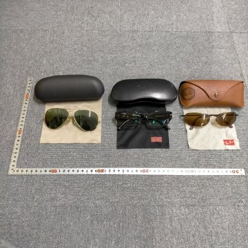5点以上落札で送料無料！ Ray-Ban サングラス3本セット 1463264