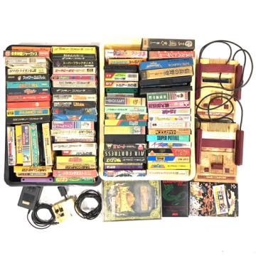1円 Nintendo 任天堂 ファミリーコンピュータ 本体 ウィザードリィ 含む ソフト まとめセット
