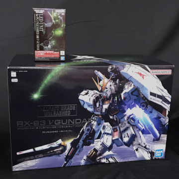 1円 バンダイ PG UNLEASHED 1/60 &nu;ガンダム RX-93 LEDユニット プラモデル ガンプラ 未組立品 BANDAI