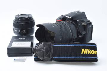 ★1円出品★ ニコン Nikon D5500 ダブルレンズセット