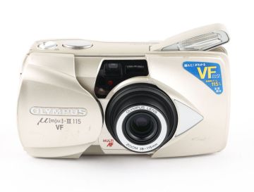 【かめらや】3599 OLYMPUS &mu; [mju:]-II 115 VF コンパクトカメラ