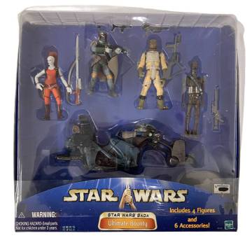 STAR WARS スター・ウォーズ Saga Ultimate Bounty 4 Figures and 6 Accessories フィギュア 未開封 O10966463