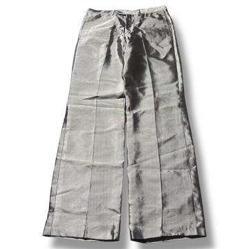 90s Yves Saint Laurent rive gauche Metallic Slacks Pants イヴ サンローラン リヴゴーシュ Edie Sliman 50 Tomford 00s エディスリマン 