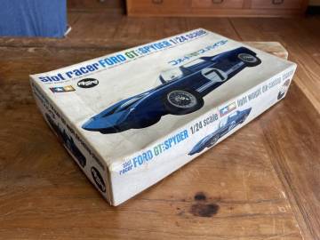 スロットカー　TAMIYA　1/24 SLOT RACER　FORD GT SPYDER 空箱　ヴィンテージ