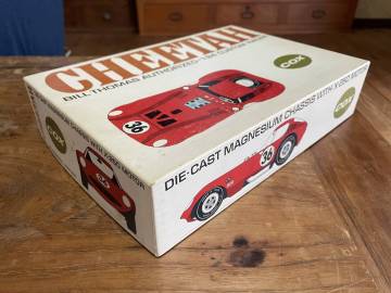 スロットカー　COX　1/24 CHEETAH BILL THOMAS AUTHORIZED 空箱　ヴィンテージ