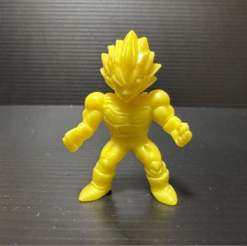 ドラゴンボール消しゴム　パート17　ベジータK　黄色　ドラ消し