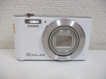 CASIO カシオ EX-ZS240 EXILIM コンパクトデジタルカメラ デジカメ ホワイト 本体+バッテリ 中古美品 激安1円スタート 