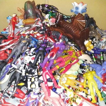 ウルトラマン 怪獣 ゴジラ 仮面ライダー 等 フィギュア まとめ売り ウルトラ怪獣 他