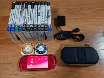 PSP 3000 バッテリー 充電器 ソフト14本 セット