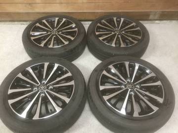 美品 トヨタ 純正 ルーミー カスタム 後期 １７５／５５Ｒ１５ ７７Ｖ ２０２４年 バリ山 深溝 Ｍ９００Ａ Ｍ９１０Ａ タンク トール にも 