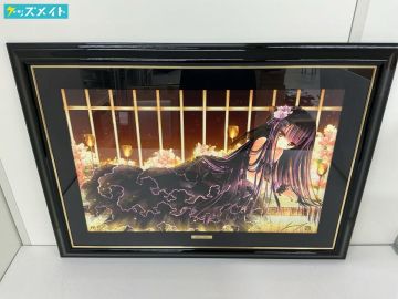 ◆【同梱不可/現状】 アールビバン 版画 てぃんくる pinot noir C/E 作品番号 PP.1/1 / ミクストメディア