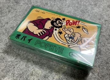 【1円スタート】新品未開封　ポパイ　小箱　ファミコンソフト