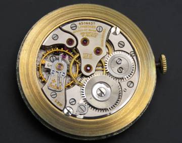 1円 稼働品 LONGINES ロンジン 純正ムーブメント 手巻き Cal.23Z 純正文字盤付き スモセコ シルバーダイヤル メンズ 時計 パーツ PPKLG2949