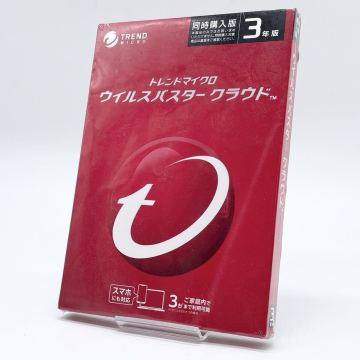 新品未使用 トレンドマイクロ ウイルスバスター クラウド 3年版 