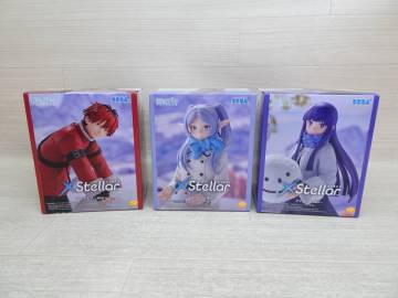 08/&Omega;835★プライズフィギュア３点セット★ 「葬送のフリーレン」 XStellar ～雪遊び～ フリーレン・フェルン・シュタルク