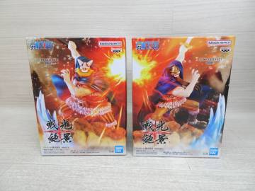 09/&Omega;021★プライズフィギュア２種セット★「ワンピース」 戦光絶景　-BROGY-ブロギー/-DORRY-ドリー