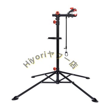 自転車 メンテナンススタンド ワークスタンド 整備スタンド 高さ・角度無段階調節可 折りたたみ 自転車 ロードバイク 耐荷重40KG